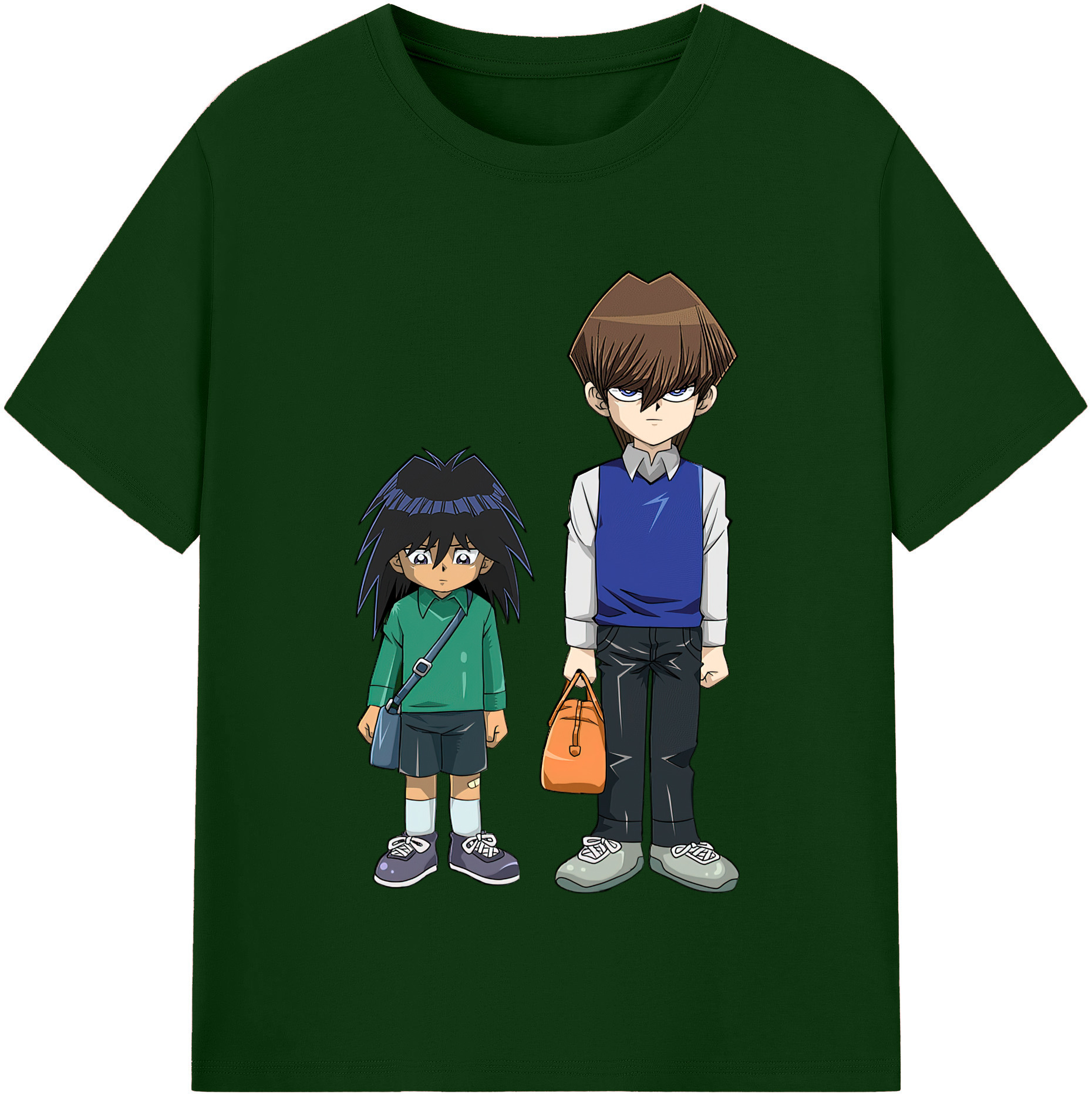 （画像用） 遊☆戯☆王 Yu-Gi-Oh! 綿100％半袖Tシャツ（フロントプリント）